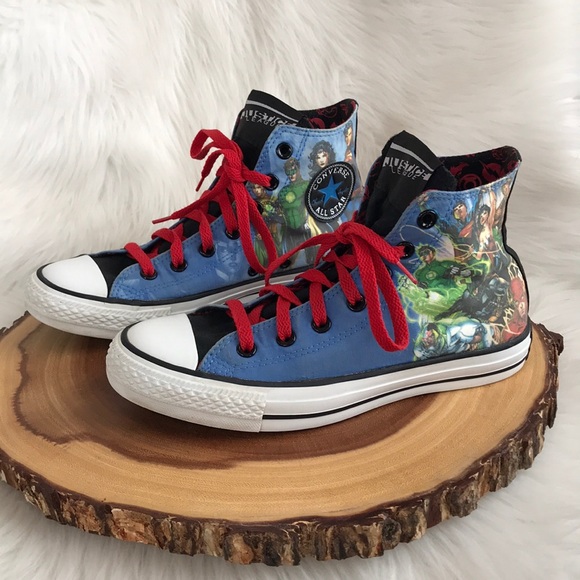 marvel high top converse